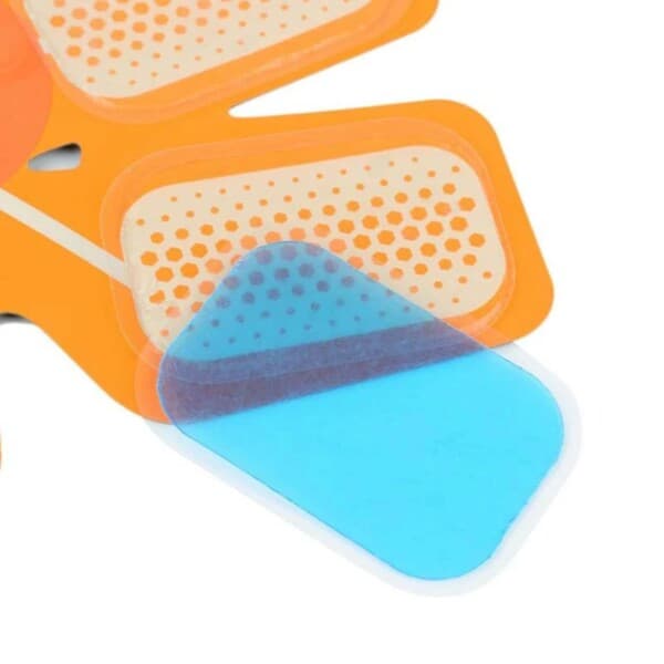 2-pack gel-pads til EMS-trener elektronisk muskelstimulator