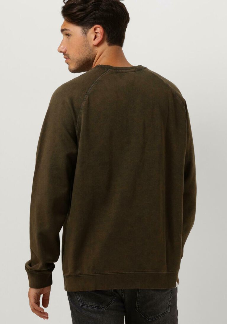 ANERKJENDT donkergroene anerkjendt trui akruben cotton crew sweat