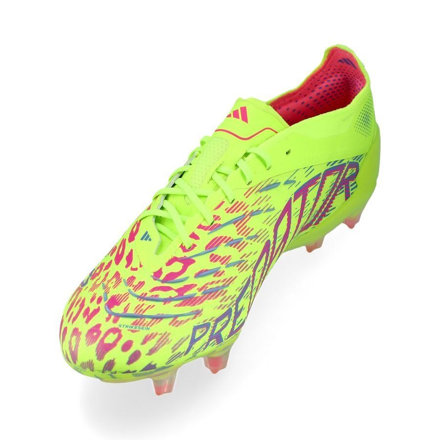 adidas Predator Elite FG Mystic Victory - Lucid Lemon/Lucid Pink/Blue Fusion