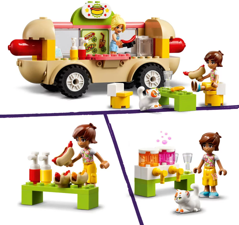 LEGO®FRIENDS 42633 - LE FOOD-TRUCK DE HOT-DOGS