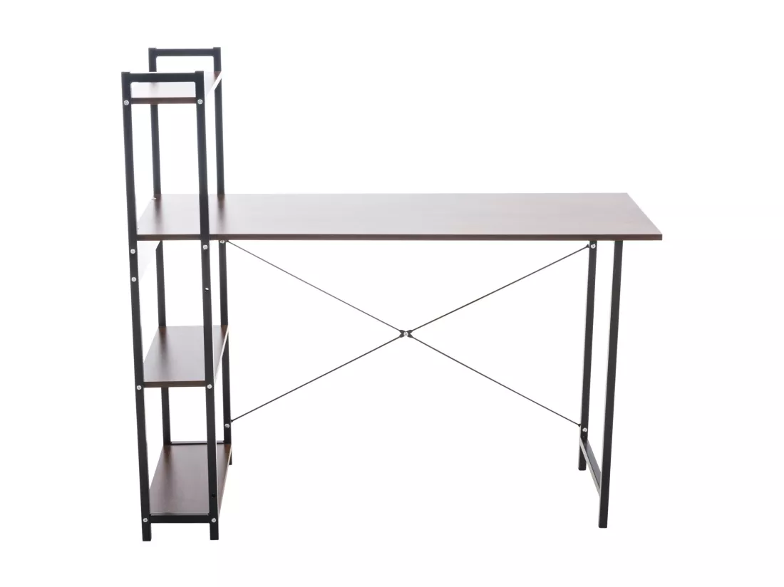 table de bureau - Bois - Noyer - 120cm Poe
