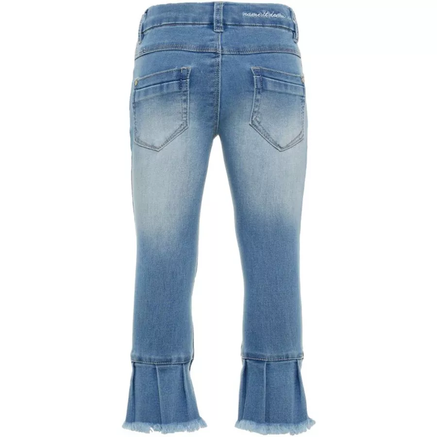 name it Girls Jeans Polly light blue denim