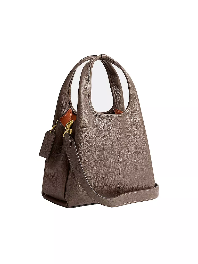 COACH Ledertasche - Umhängetasche LANA23 grau