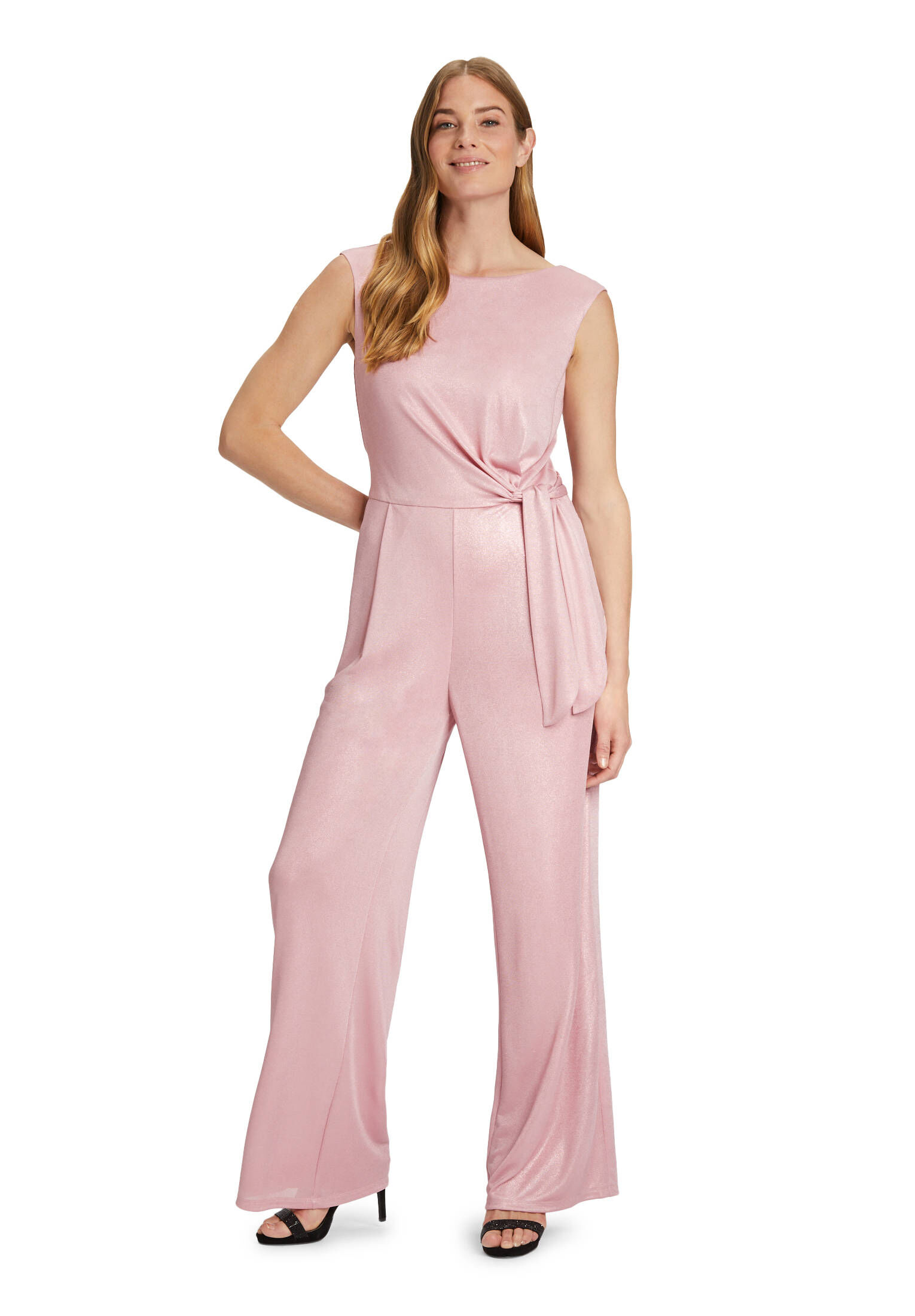 Vera Mont| Damen Jumpsuit mit Bindegürtel