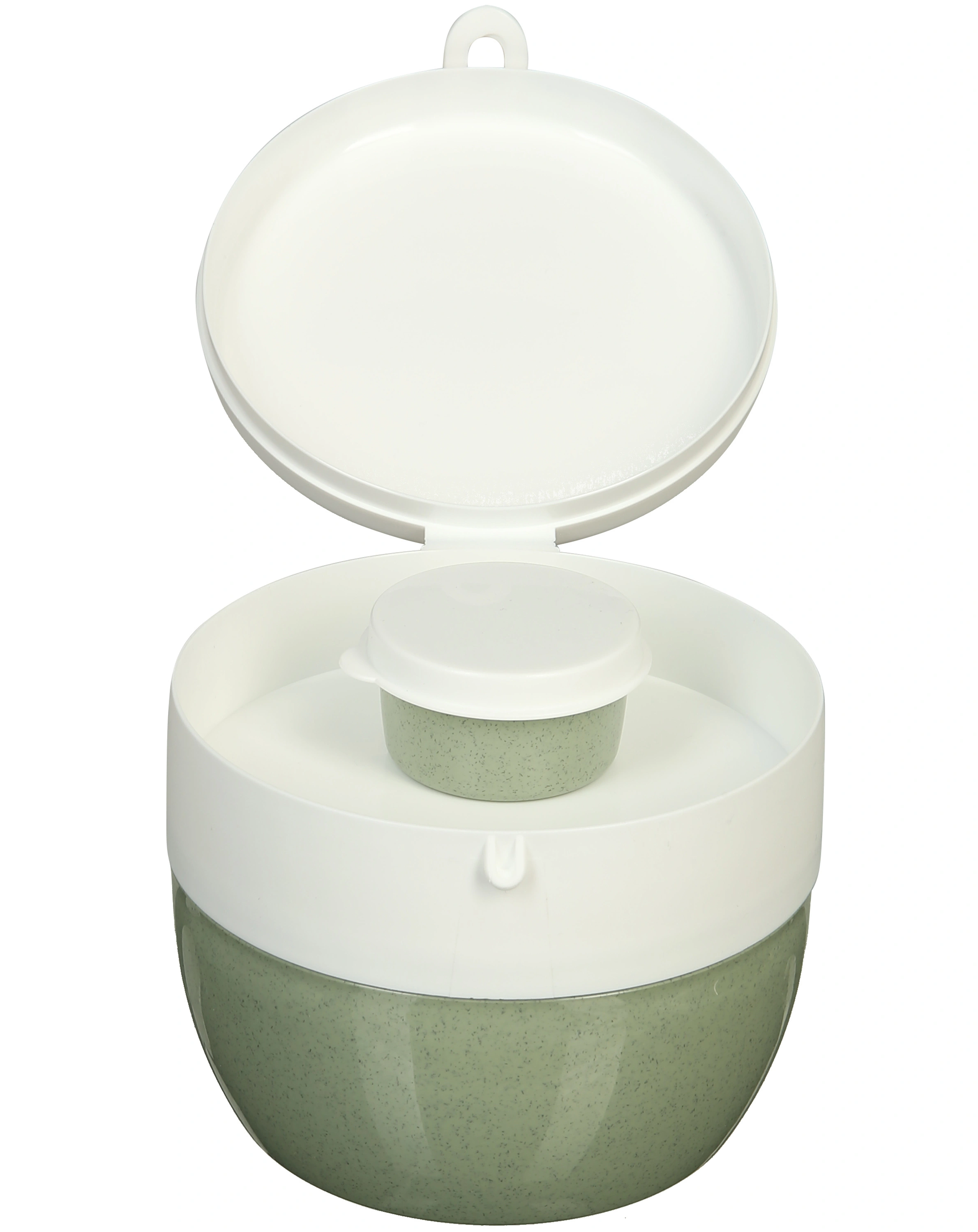Lunchpot POTT-WAL 3-teilig in organic green/weiss