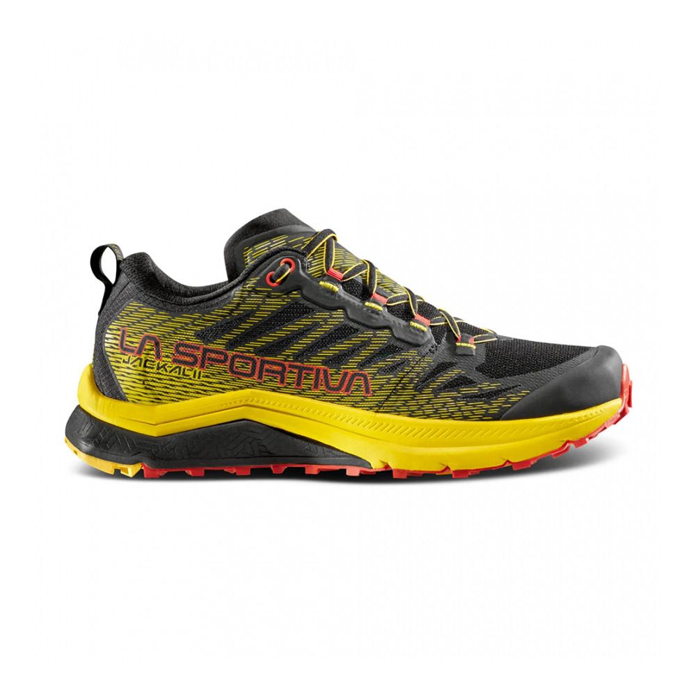 La Sportiva JACKAL II - Chaussures trail Homme black/yellow