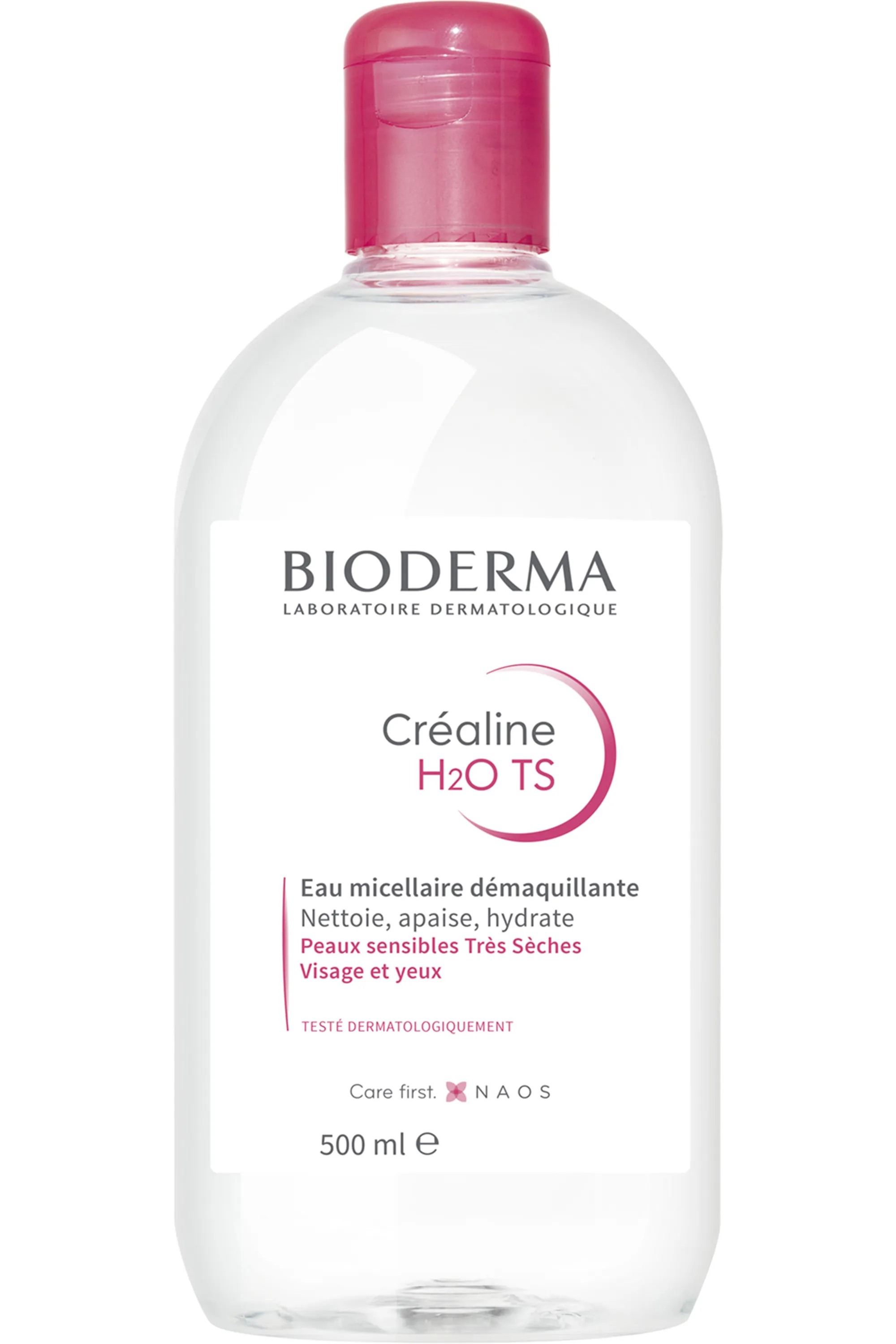 Bioderma Eau micellaire démaquillante peaux très sèches Créaline T.S. H2O-250 ml