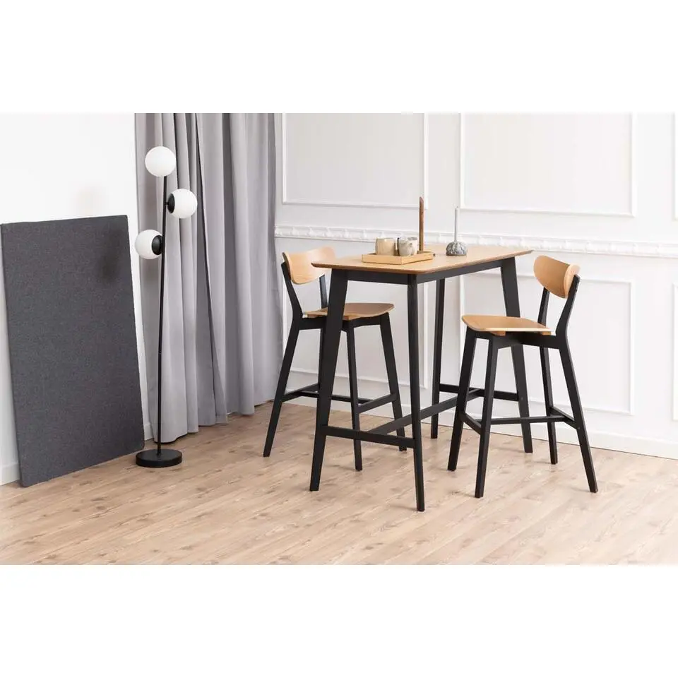Bartafel - Eiken Veneer - 120x60x105cm - Maughold