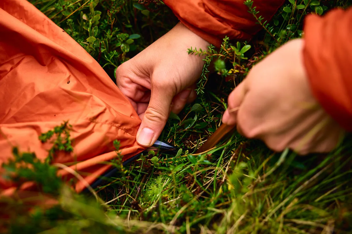Non-stop Dogwear Bivvy Bag Orange Small