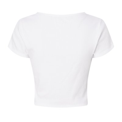 Tee-shirt à manches courtes femme Tjw Bby Crp Essential Rib V TOMMY HILFIGER