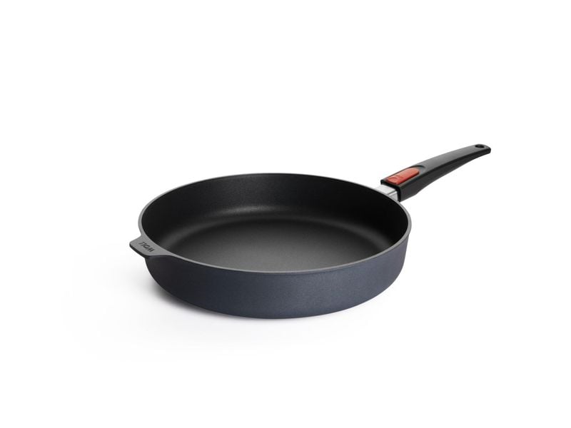 Woll Bratpfanne Diamond Lite Hochrand 32 cm Guss-Hochrandpfanne mit abnehmbarem Stiel