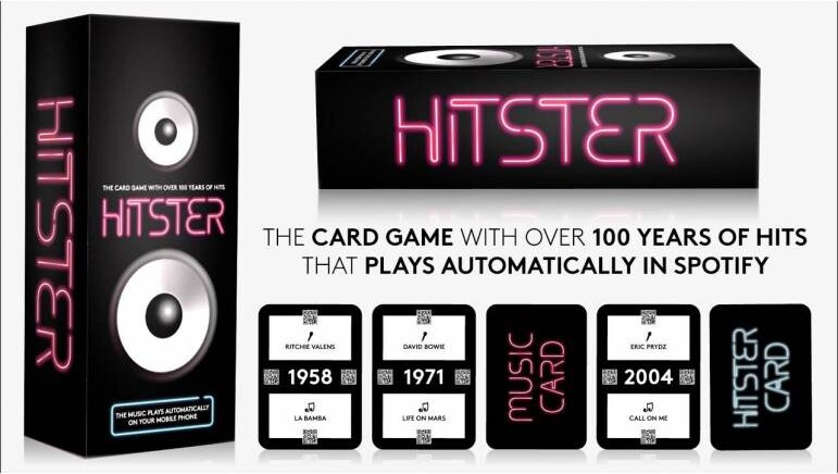 Hitster - Musik Kortspil - Engelsk