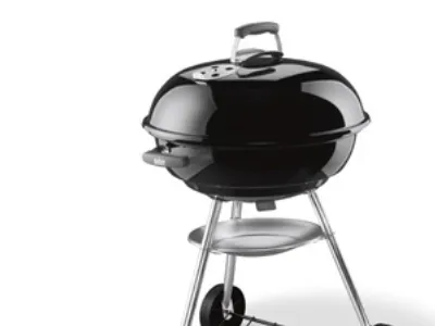Weber Compact, Grill, 1 zone(s), Floor, Kedel, Rist, Sort