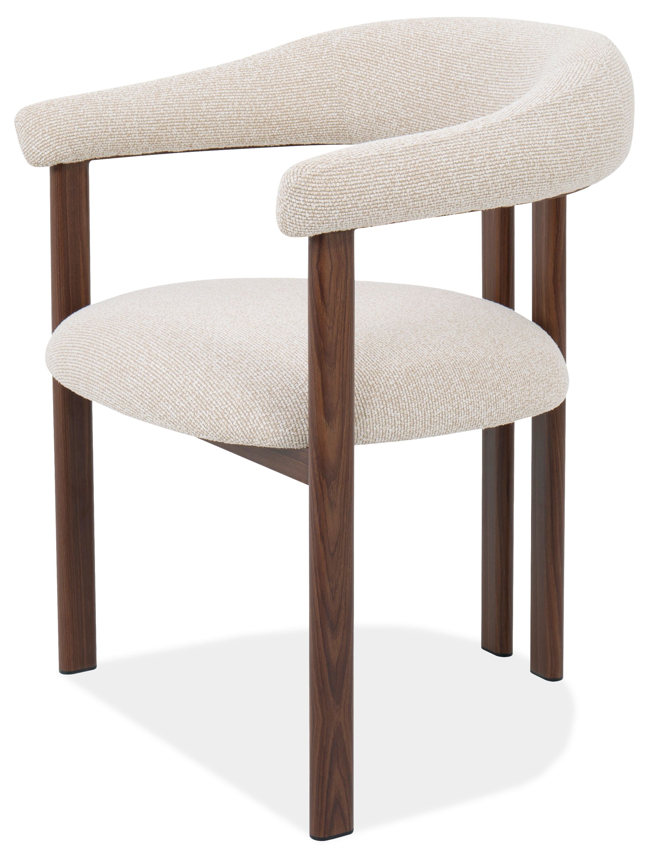 Eetkamerstoel Beige Walnut Takumi B64 x D62.5 x H78 cm