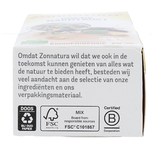 Zonnatura Goede Nachtrust Kruidenthee 20ST