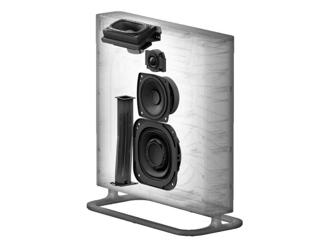 Sony BRAVIA Theater Quad HT-A9M2 - Højttalersystem - til hjemmebiograf - 4.0.4-kanal - trådløs - Wi-Fi, Fast Ethernet, Bluetooth - App-kontrolleret - 504 Watt (Total) - 3-vejs - grå