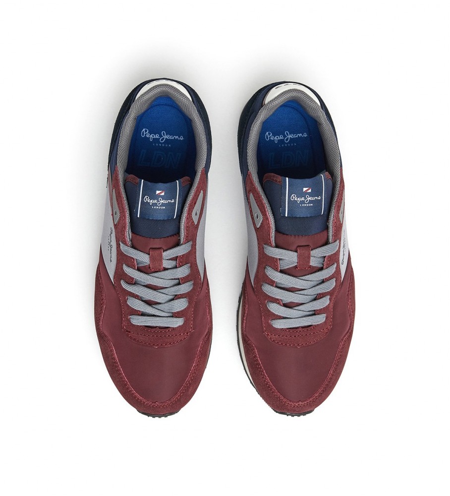 Tênis de couro multicolorido Pepe Jeans London Awake M