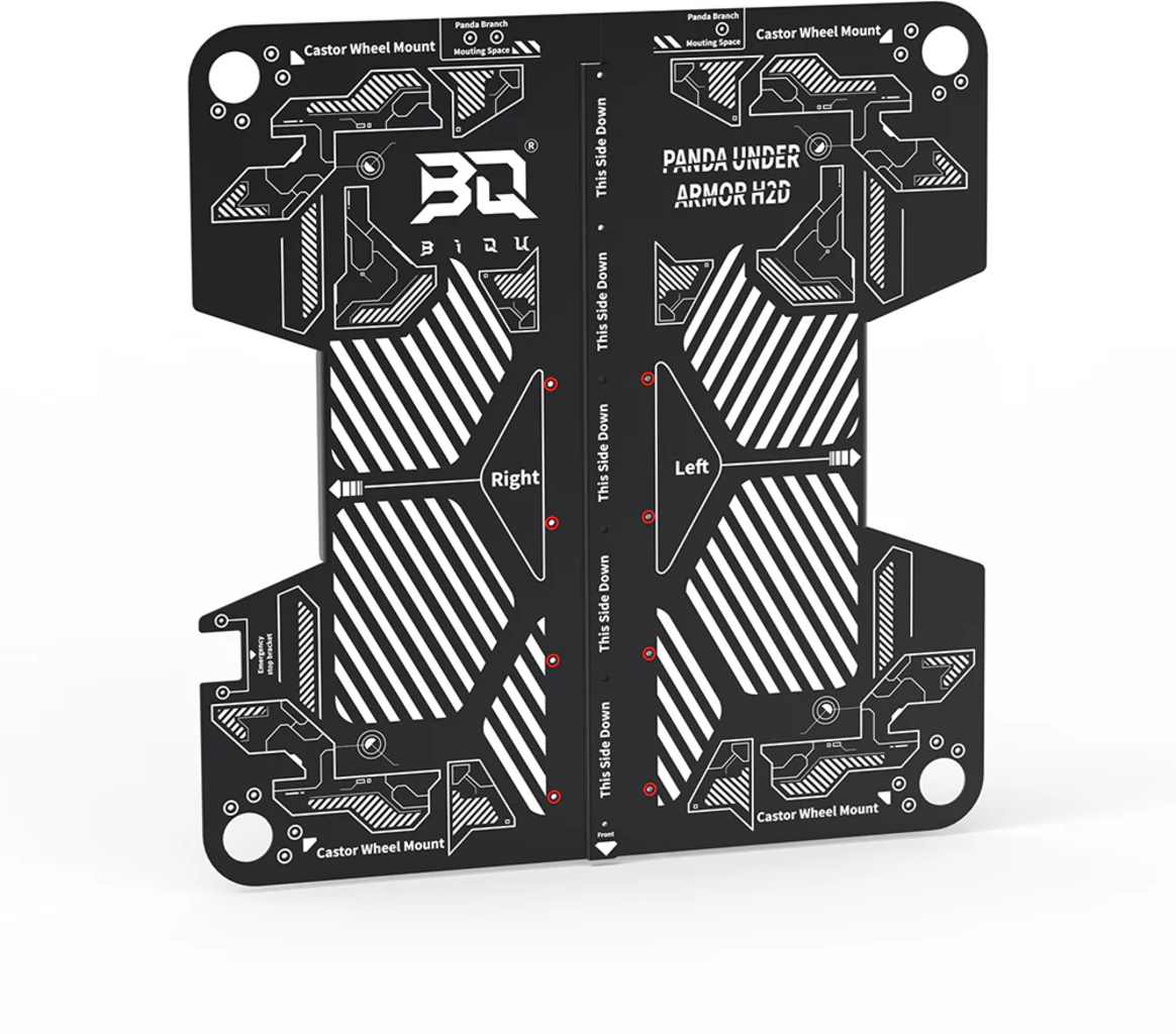BIQU  Panda Under Armor H2D, 1 Set    Rundumschutz für deine Bambu Lab Drucker