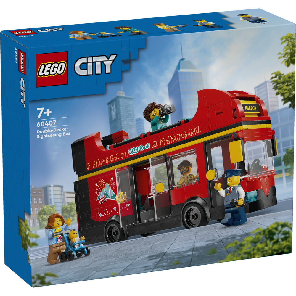 Køb LEGO® City Rød dobbeltdækker-turistbus
