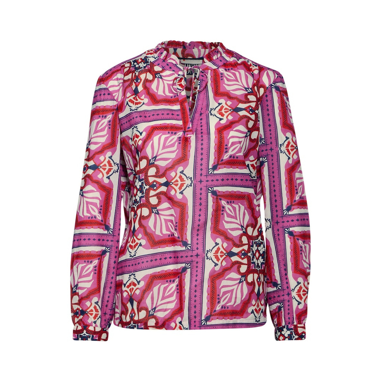 Street One LTD QR Printed tunic blouse wi