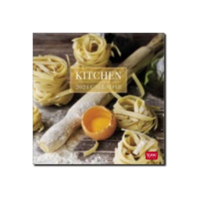 Legami Photo Collection - Calendrier 2024 - 18 x 18 cm - cuisine