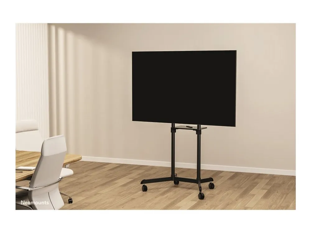 Neomounts NS-M1250 - Vogn med hjul - for LCD display - sort - skærmstørrelse: 37