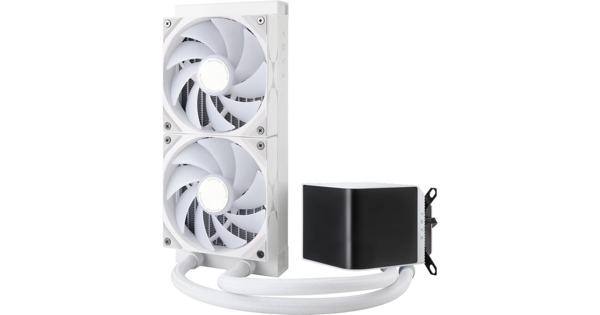 TRYXPANORAMA ARGB 240 waterkoeling  (Wit)