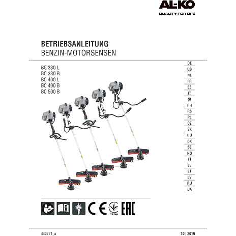 AL-KO buskrydder BC 400 L