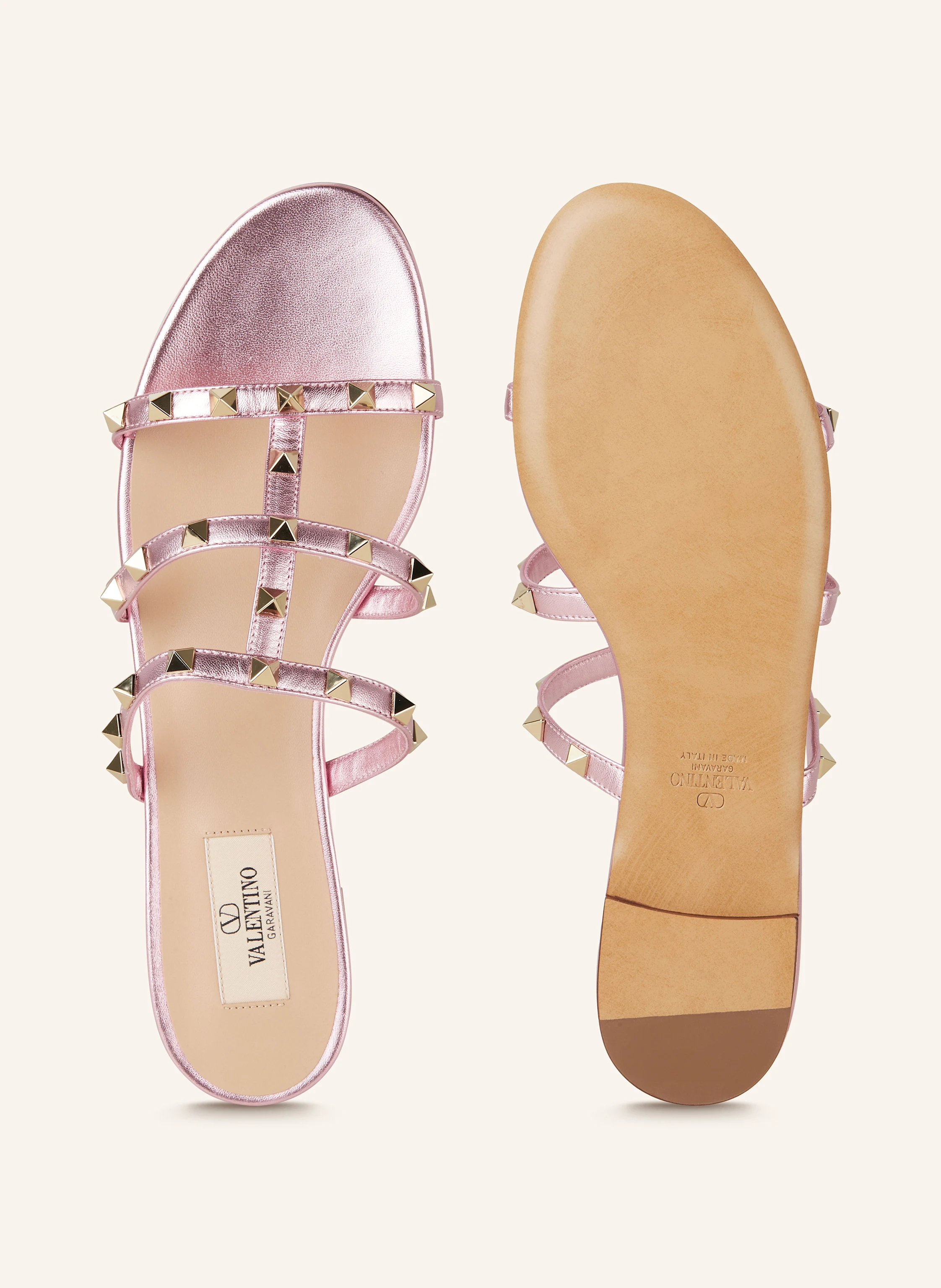VALENTINO GARAVANI Pantoletten ROCKSTUD mit Nieten