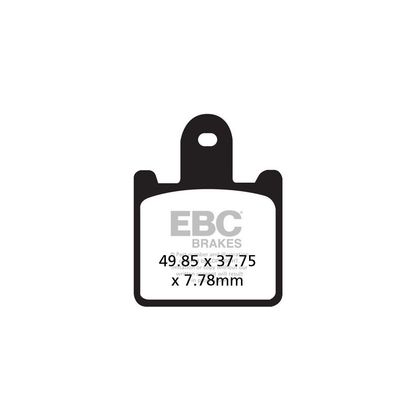 Plaquettes de freins EBC Sinter Métal Fritté avant