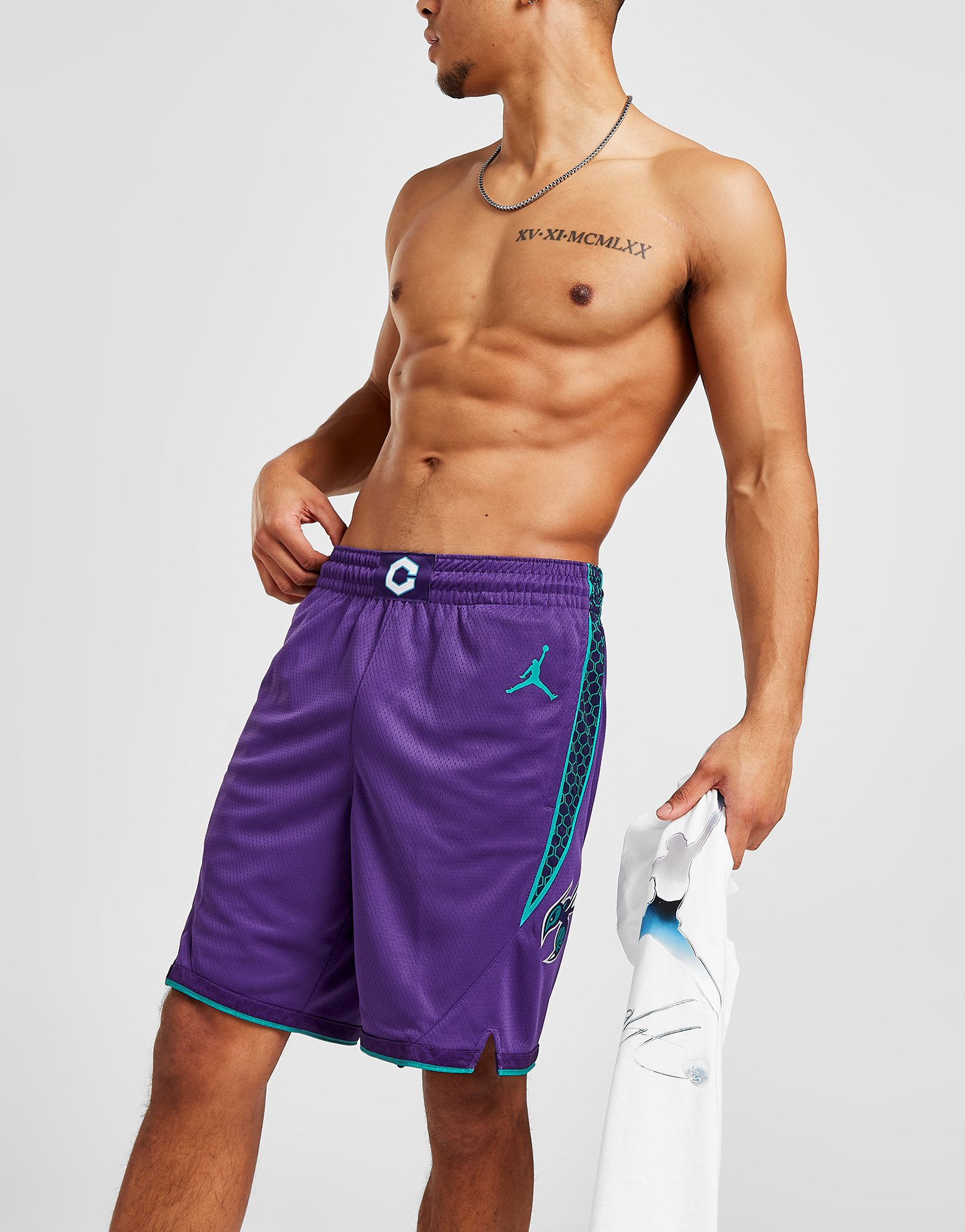 Jordan Short NBA Charlotte Hornets Swingman Homme