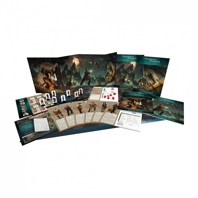 Chroniques Oubliées Cthulhu : Boite d'initiation