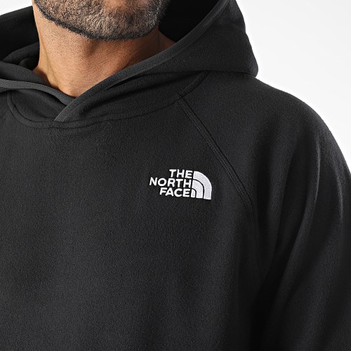 Sweat Capuche Polaire 100 Glacier A855Z Noir