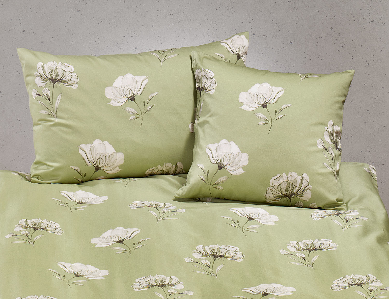 Bettwäsche mit stilvollem Blumenmuster