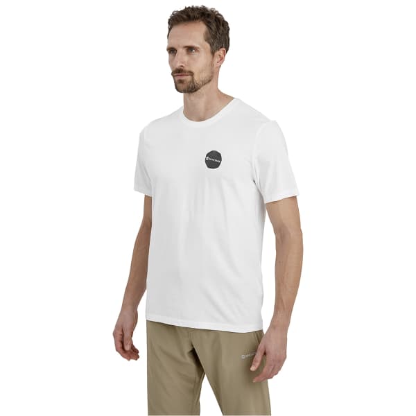 T-shirt randonnée MONTANE TRANSPOSE T-SHIRT WHITE