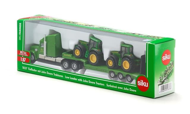 SIKU Lavlæsser med John Deere Traktorer