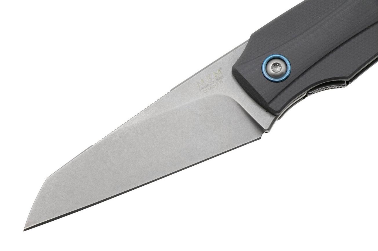 MKM Ice MK IC-GGY Stonewashed Magnacut, Grey G10, zakmes, Tommaso Rumici en Denis Simonutti design