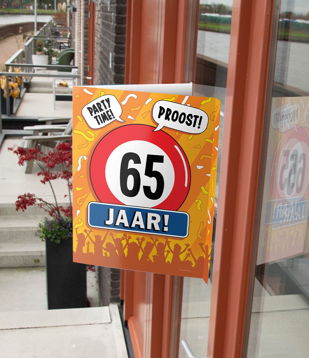 Raambord 65 jaar 60cm
