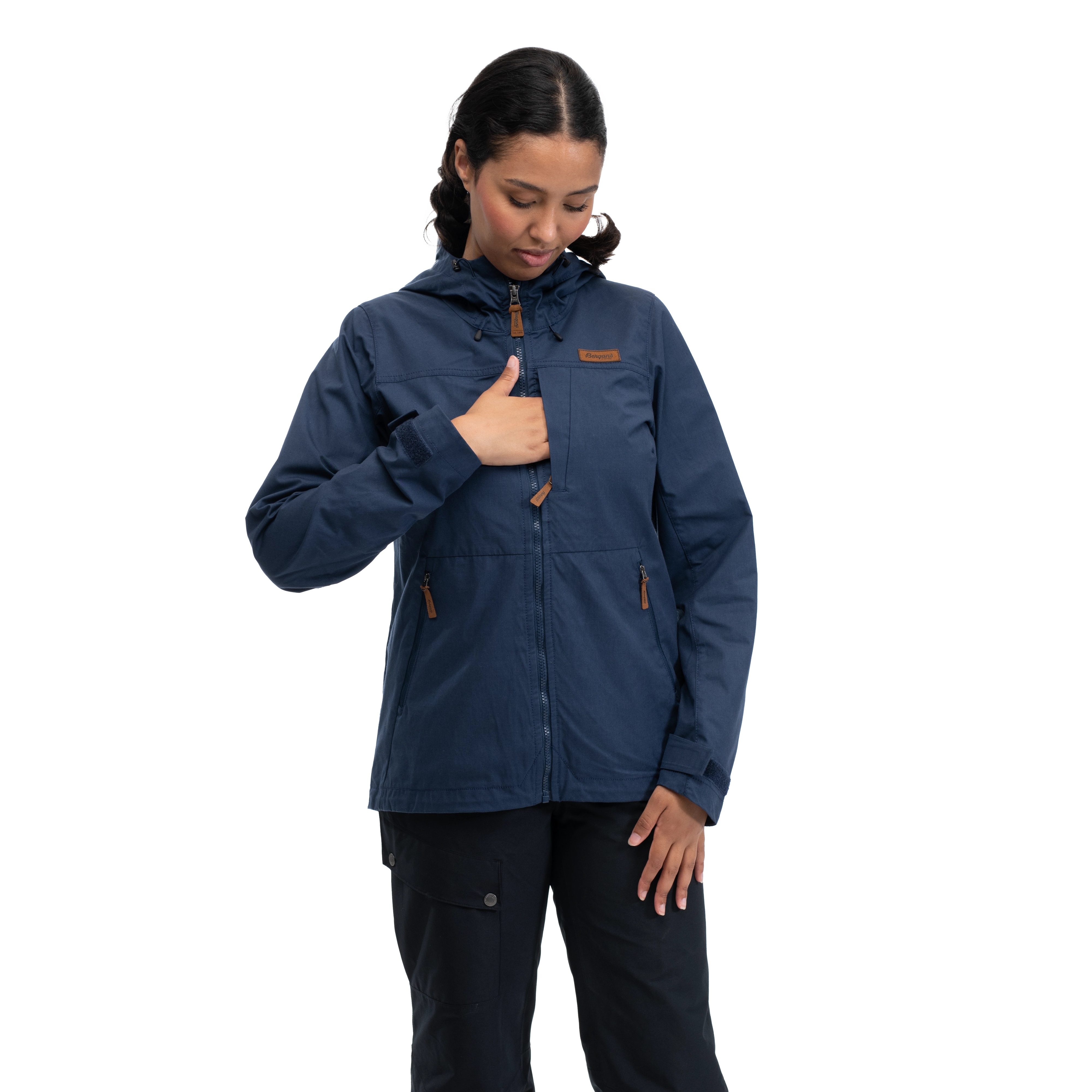 Nordmarka Leaf Light Wind Jacket Women Navy