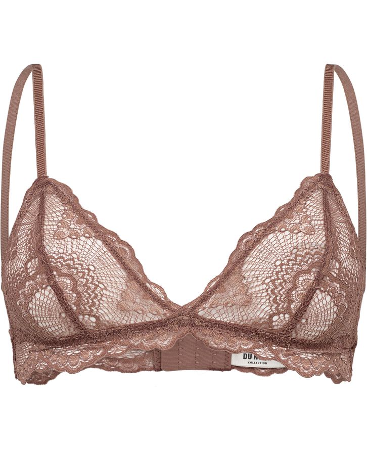 Magasin du Nord Collection Petal 1. 1 Unlined Bra Nutmeg