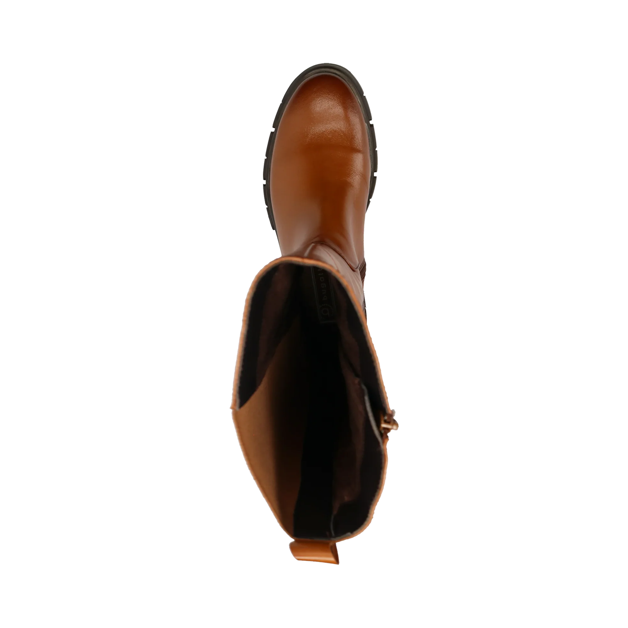Langschaftstiefel cognac