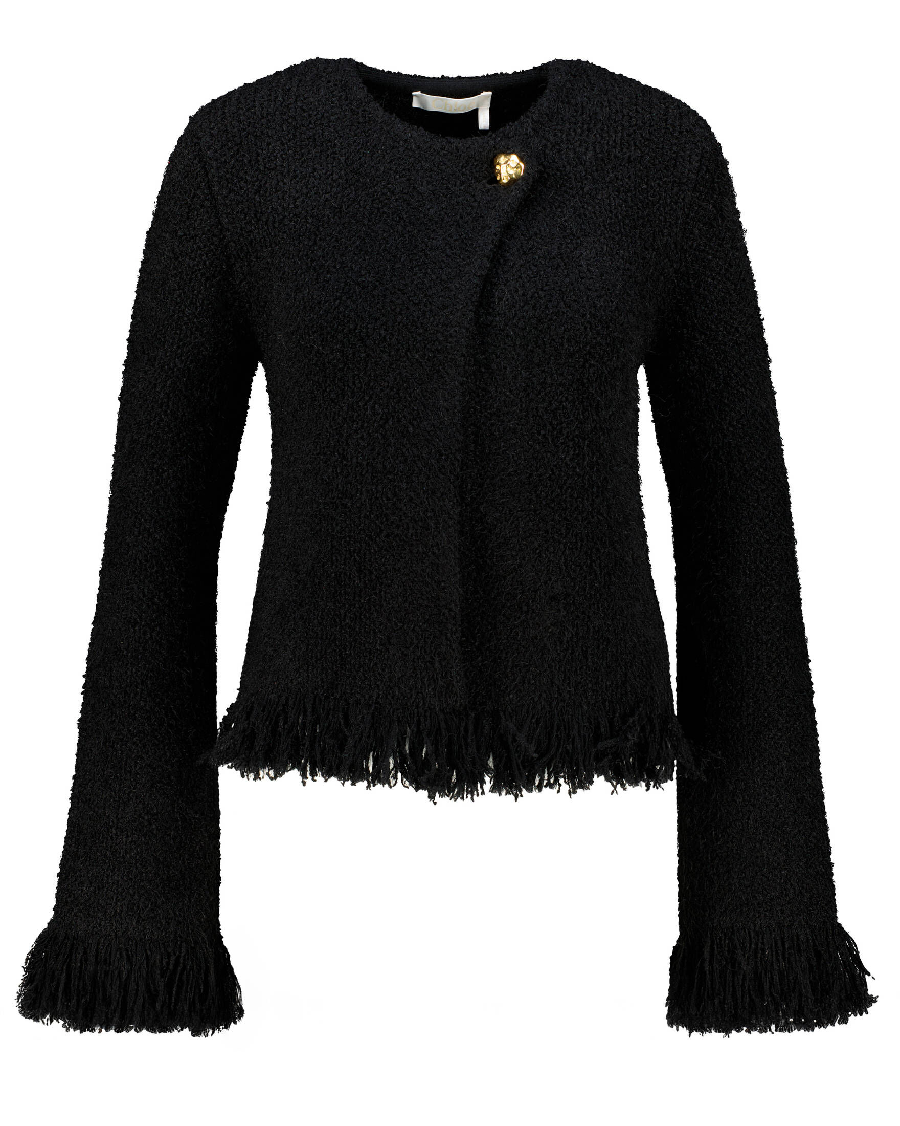 Chloé| Damen Strickjacke mit Seide