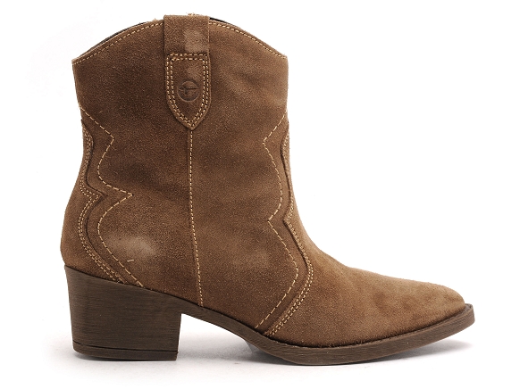 Tamaris boots bottine talons femme 25702 41 marron