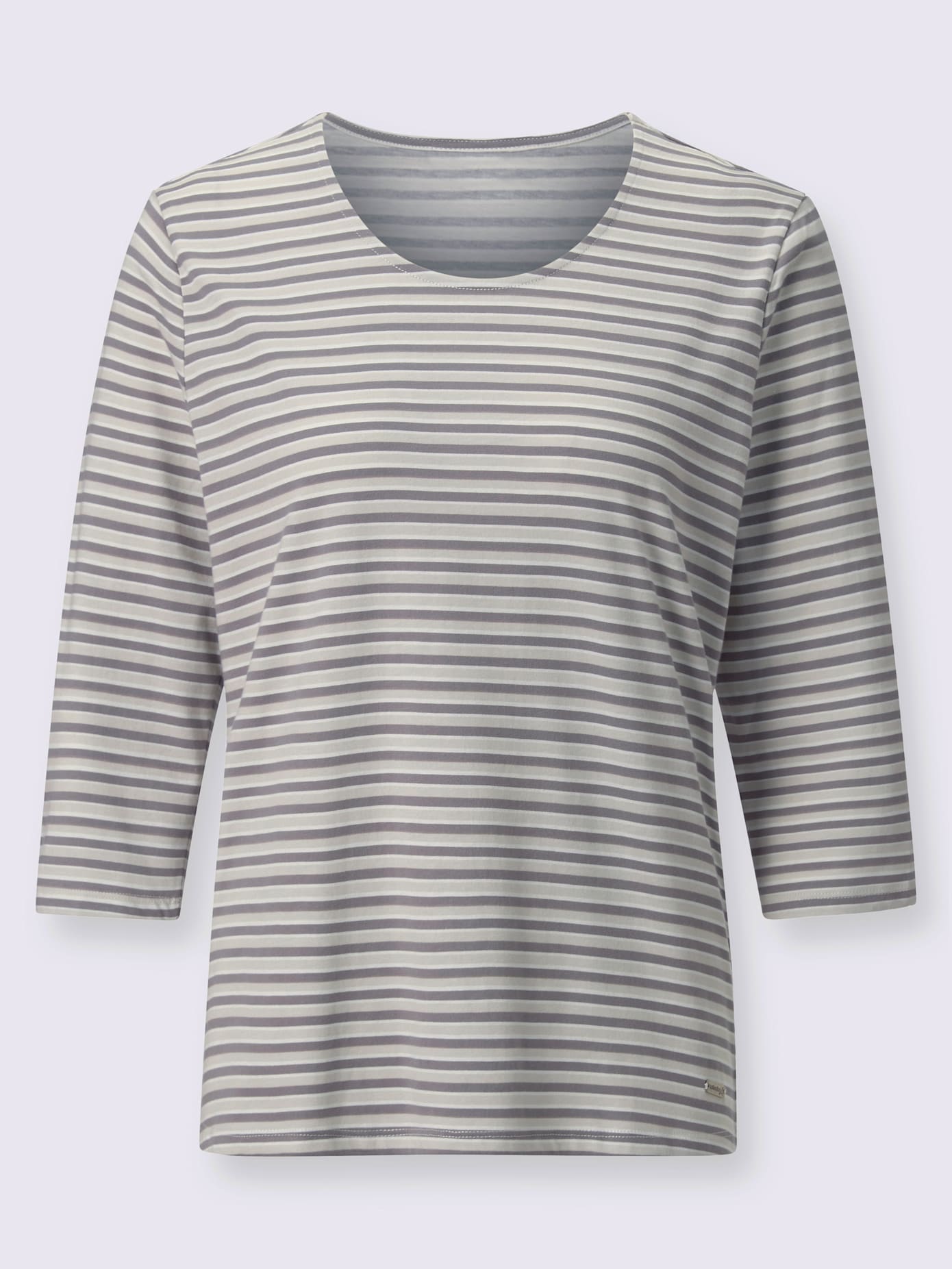 T-shirt rayé rayure imprimée