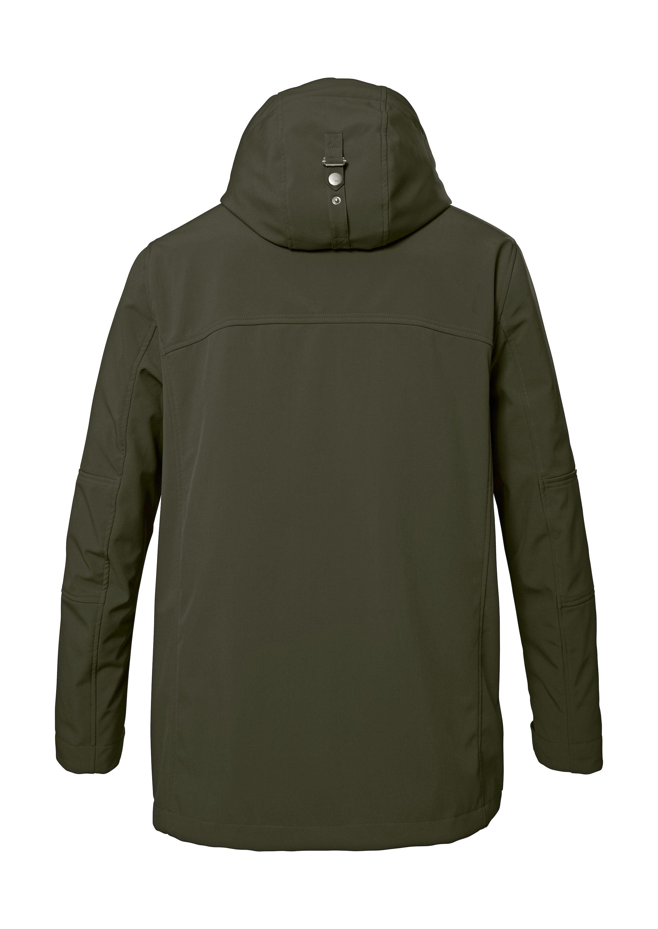 STOY Softshelljacke »STW 17 MN SFTSHLL JCKT« Wasserabweisende, atmungsaktive Softshelljacke mit abnehmbarer Kapuze
