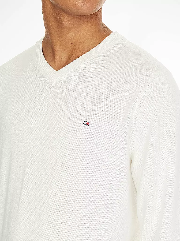 TOMMY HILFIGER Pullover weiss