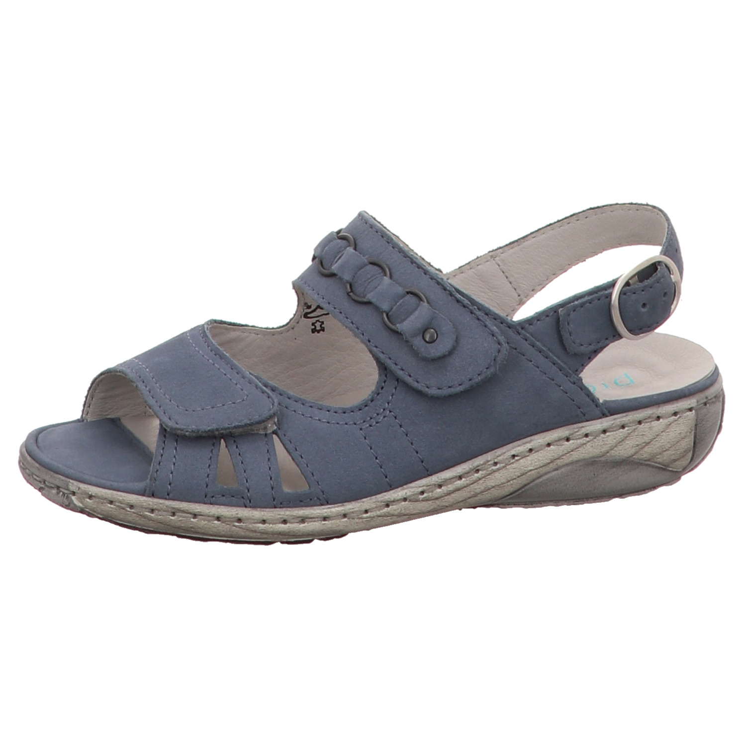 Waldläufer Sandalette blau blau