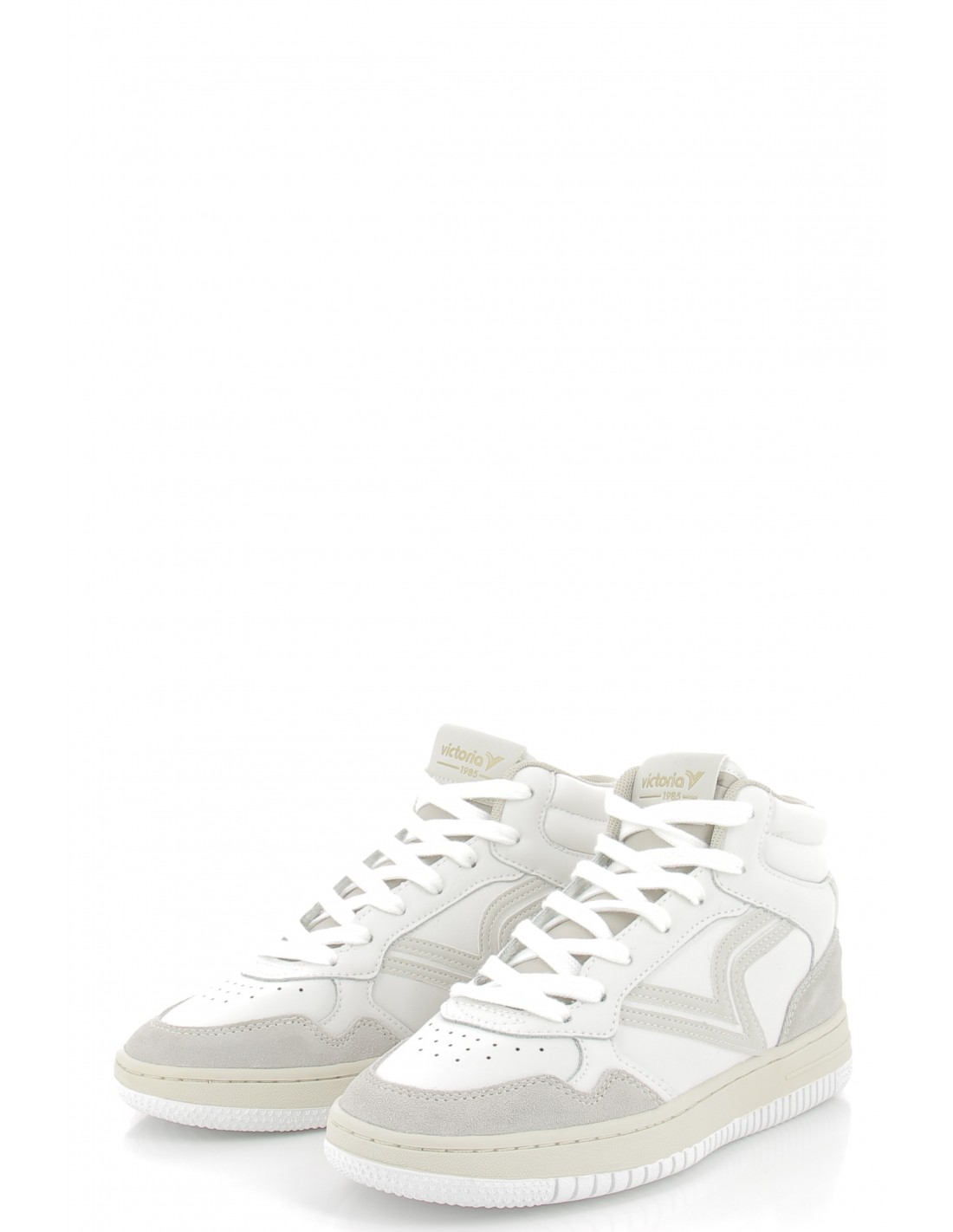 victoria Baskets montantes femme c80 hi mid boot retro blanc