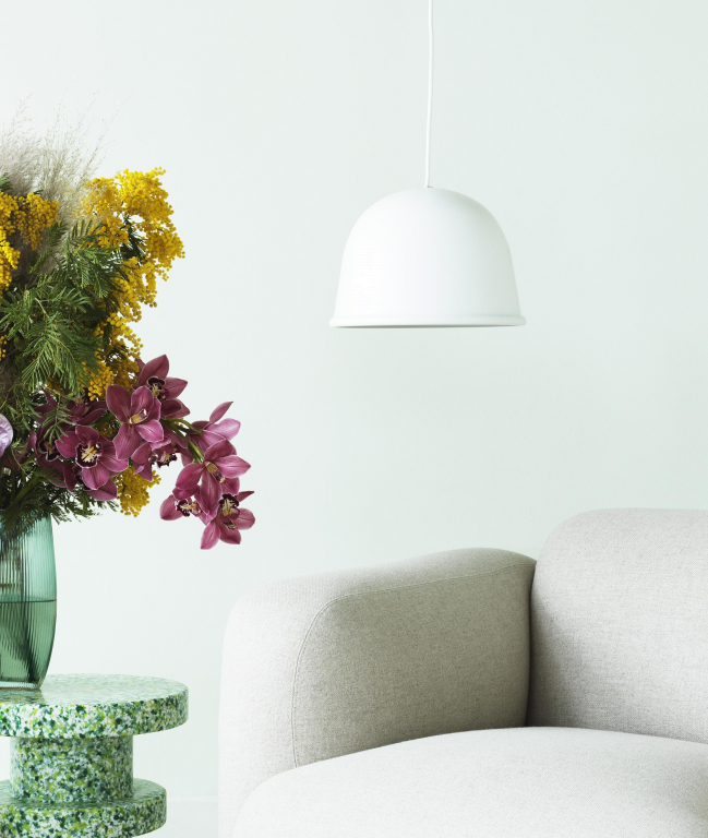Normann Copenhagen Bit Stool Stack bijzettafel wit