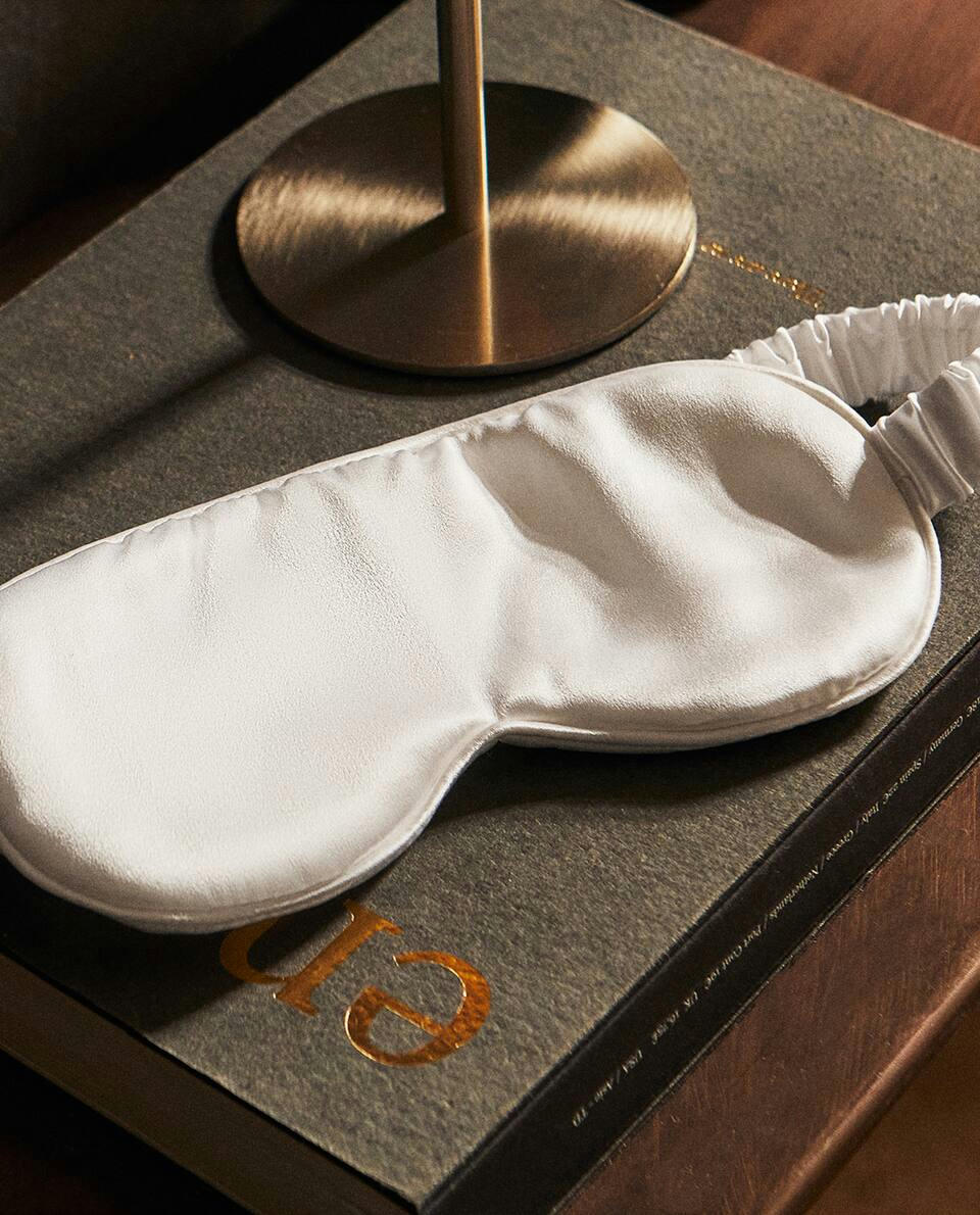 Máscara para os olhos 100% seda de amoreira